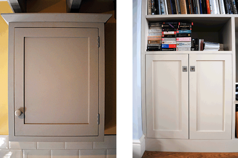 cupboards made by Drew Boulanger