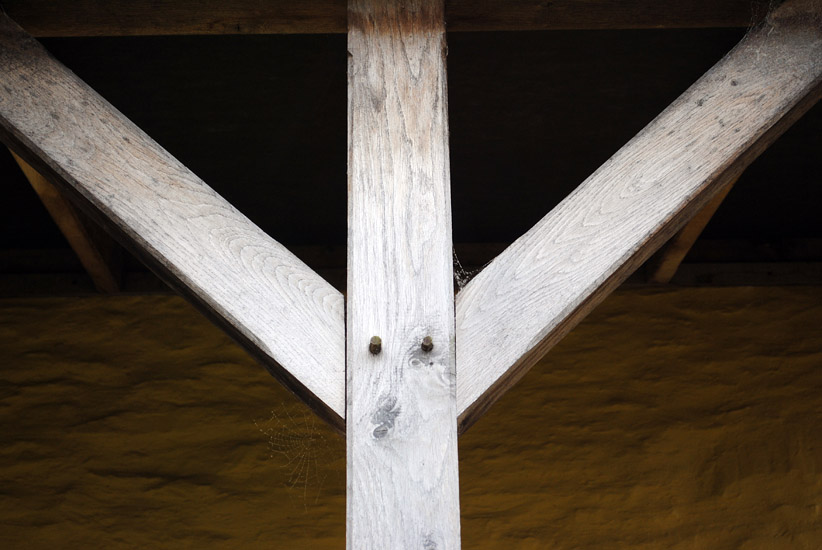 conservatory roof support by Drew Boulanger