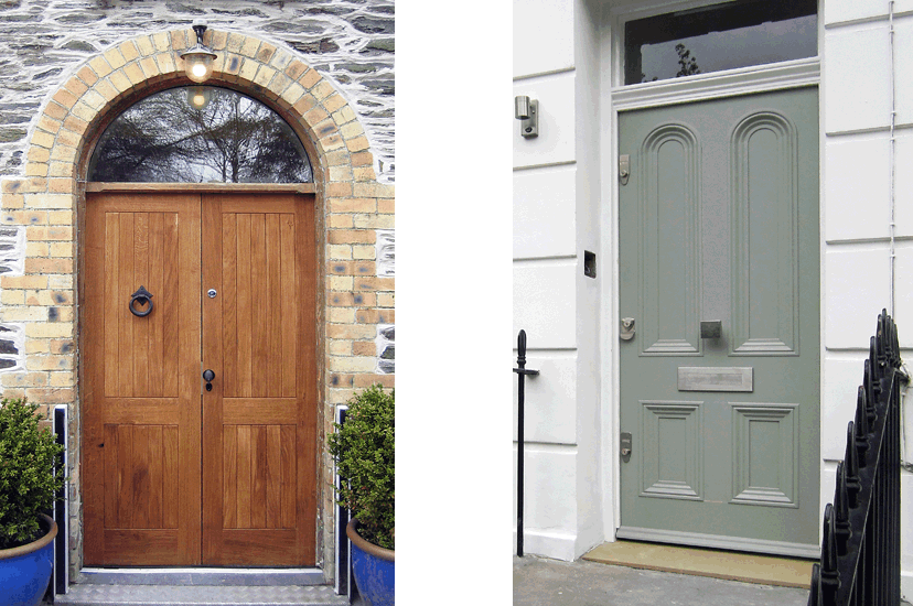 two doors made by Drew Boulanger