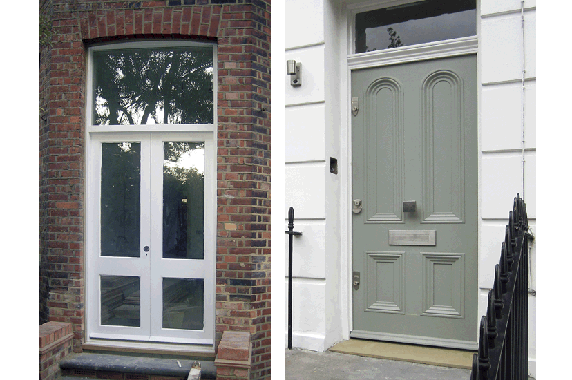 two doors made by Drew Boulanger