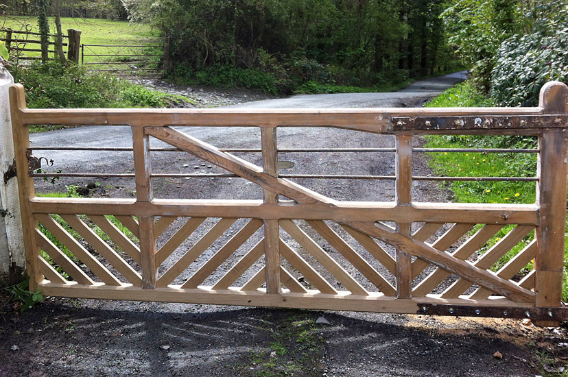 gate made by Drew Boulanger